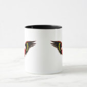Winged hart mok (Midden)