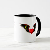 Winged hart mok (Voorkant rechts)