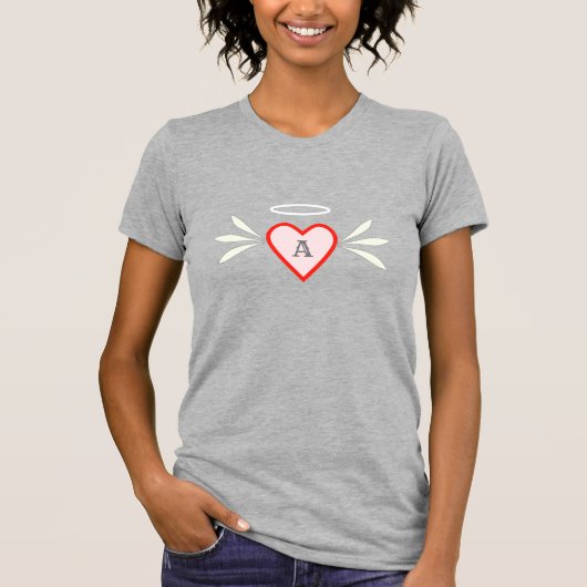 Winged hart t-shirt (Voorkant)
