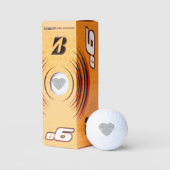 Winged hartenwieg golfballen (Verpakking)