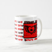 Winged Heart Graffiti mok (Voorkant rechts)