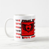 Winged Heart Graffiti mok (Links)