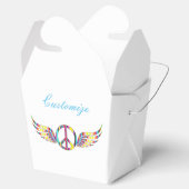 Winged Hippie Peace Symbol Thunder_Cove Bedankdoosjes (Geopend)