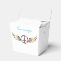 Winged Hippie Peace Symbol Thunder_Cove