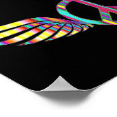 Winged Hippie Peace Symbol Thunder_Cove Poster (Hoek)