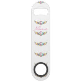 Winged Hippie Peace Symbol Thunder_Cove Speed Flessenopener (Achterkant)