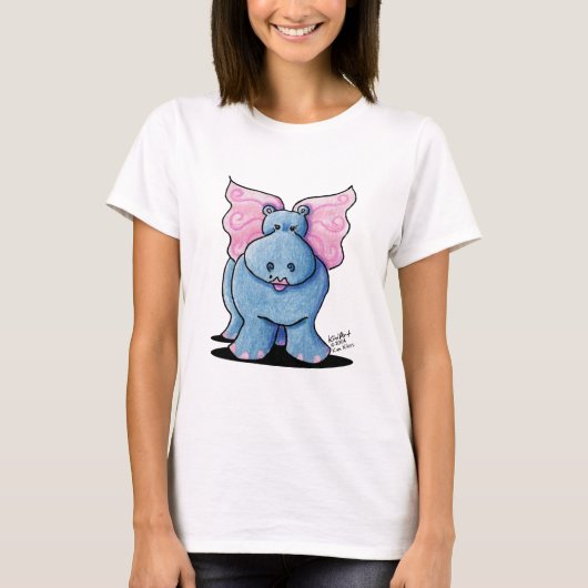 Winged Hippo Apparel T-shirt (Voorkant)