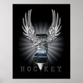 Winged Hockey Poster (Voorkant)