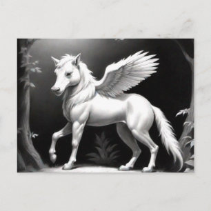 Winged Horse Fantasy Art Briefkaart