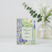 Winged juwelen in Daisy Visitekaartjes (Staand voorkant)