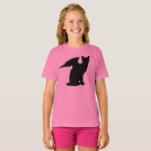Winged kat T-shirt (Voorkant volledig)