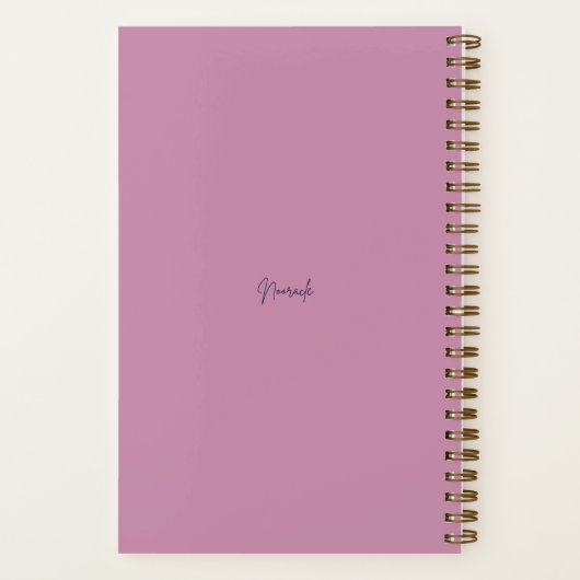 Winged Leopard Rider & Floating Castle Journal Notitieboek (Achterkant)