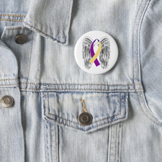 Winged lintbladerkanker ronde button 5,7 cm (In situ)