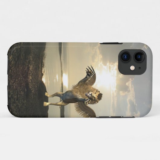 Winged lion Case-Mate iPhone case (Achterkant (horizontaal))