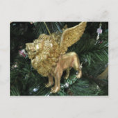 Winged Lion Ornament Briefkaart (Voorkant)