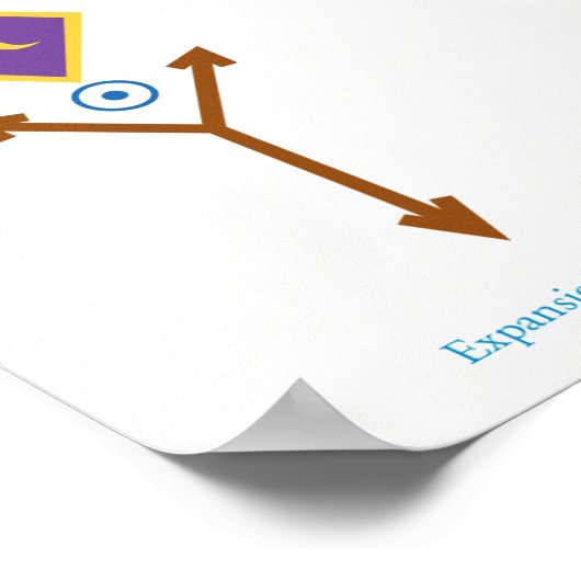 Winged Lion White Winged Dragon Poster (Hoek)