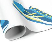 Winged loopschoen cadeaupapier (Rol Hoek)