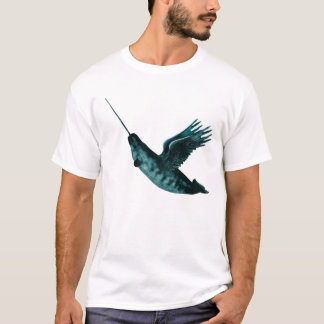 Winged Narwhale T-shirt