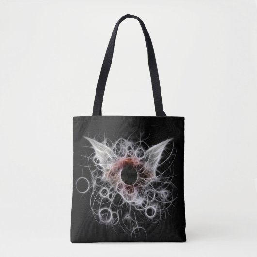 Winged oog Abstract Tote Bag (Voorkant)