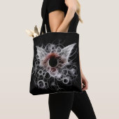 Winged oog Abstract Tote Bag (Dichtbij)