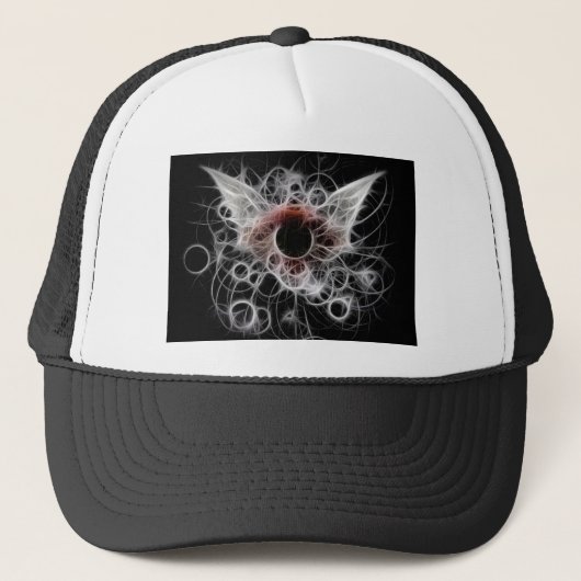 Winged oog Abstract Trucker Pet (Voorkant)
