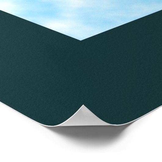 Winged overwinning - Poster (Hoek)