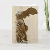 Winged overwinning van Samothrace Kaart (Voorkant)