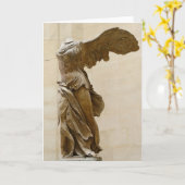 Winged overwinning van Samothrace Kaart (Gele Bloem)