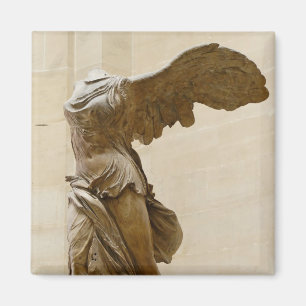 Winged overwinning van Samothrace Magneet