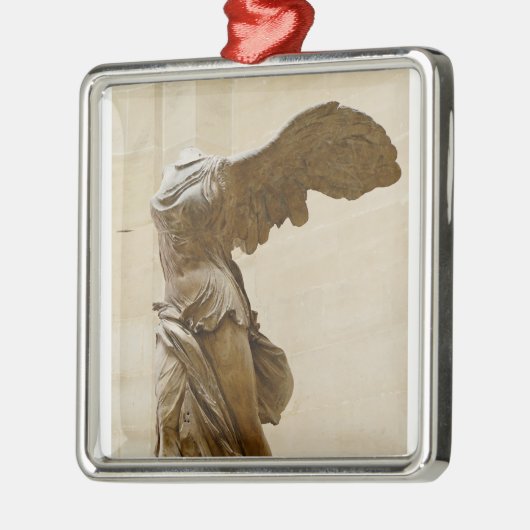 Winged overwinning van Samothrace Metalen Ornament (Links)