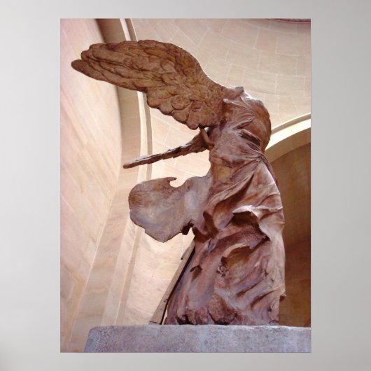 Winged overwinning van Samothrace Poster (Voorkant)