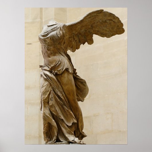 Winged overwinning van Samothrace Poster (Voorkant)