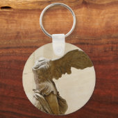Winged overwinning van Samothrace Sleutelhanger (Voorkant)