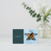 Winged overwinning - Visitekaartje (Staand voorkant)