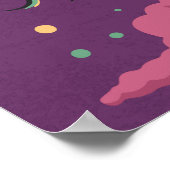 Winged paard Pegasus Poster (Hoek)