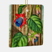 Winged Passion-Flower Temple of Flora - Kerstmis Keramisch Ornament (Rechts)