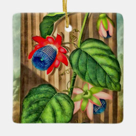 Winged Passion-Flower Temple of Flora - Kerstmis Keramisch Ornament