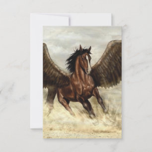 Winged Pegasus Bedankkaart