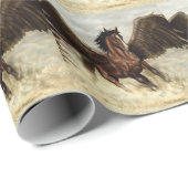 Winged Pegasus Cadeaupapier (Rol Hoek)