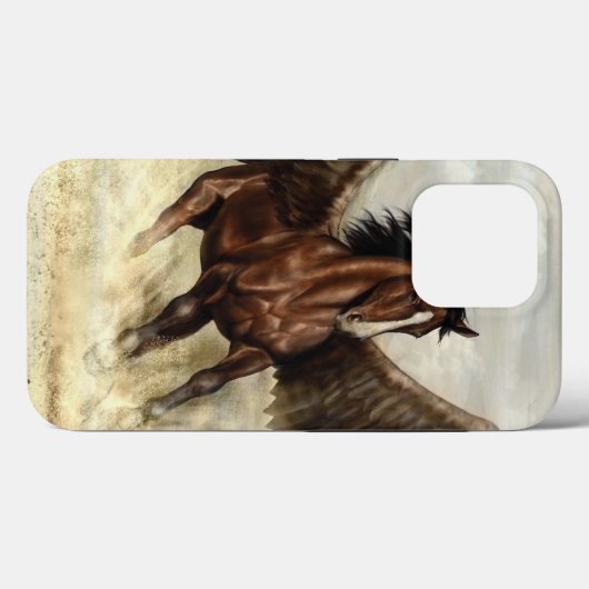 Winged Pegasus Case-Mate iPhone Case (Achterkant (horizontaal))