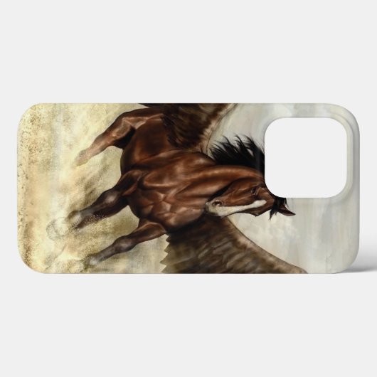 Winged Pegasus Case-Mate iPhone Case (Achterkant (horizontaal))