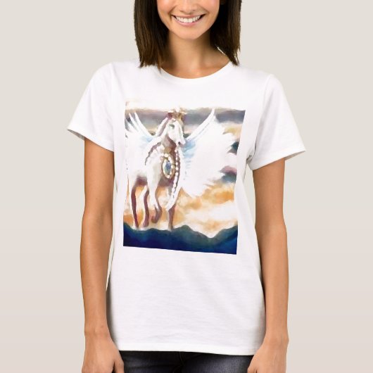 Winged Pegasus CricketDiane Art & Design T-shirt (Voorkant)