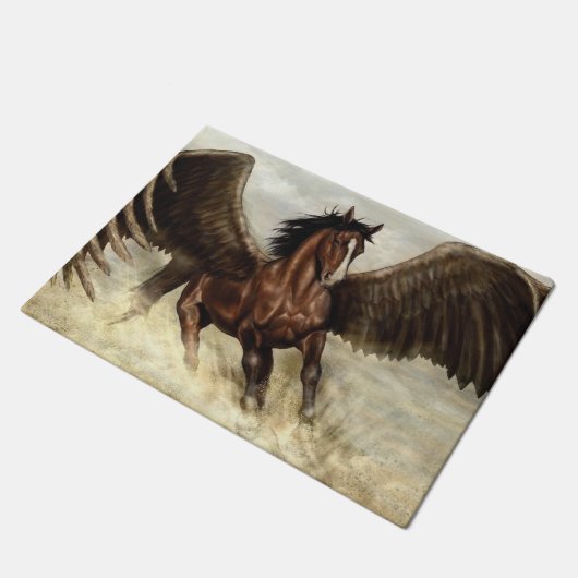 Winged Pegasus Deurmat (Schuin)