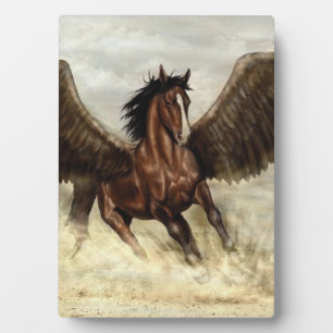 Winged Pegasus Fotoplaat