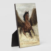 Winged Pegasus Fotoplaat (Zijkant)