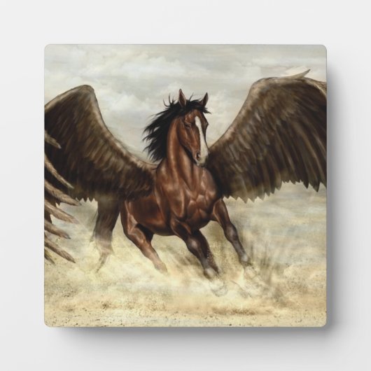 Winged Pegasus Fotoplaat (Voorkant)