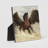 Winged Pegasus Fotoplaat (Voorkant)