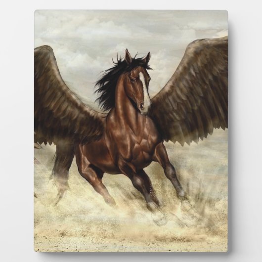 Winged Pegasus Fotoplaat (Voorkant)