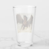 Winged Pegasus Glas (Achterkant)