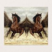 Winged Pegasus Kaart (Buitenkant ongevouwen)